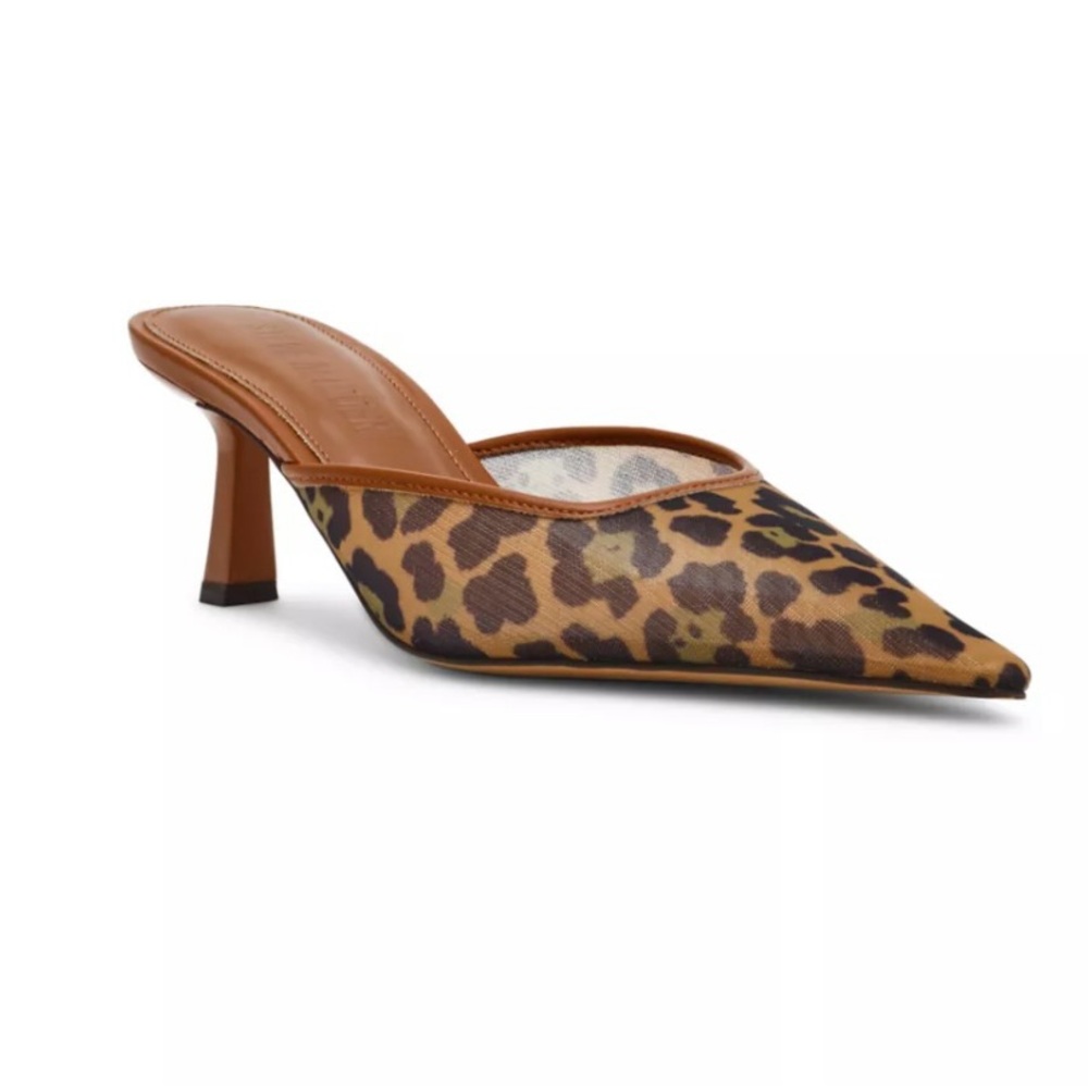Leopard Kitten Brown Heel 8